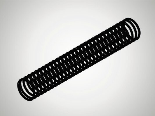 Measuring force springs for linear measuring tables