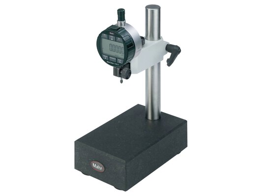 Measuring stands, measuring tables, radial run-out gages